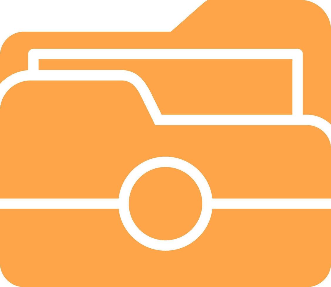 Folders Creative Icon Design vector