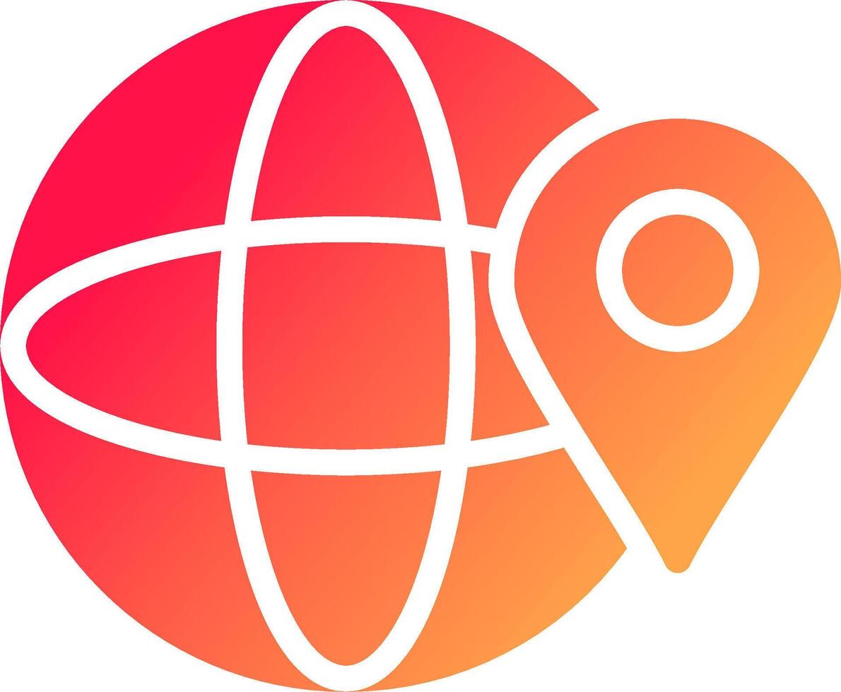 Geolocation Creative Icon Design vector