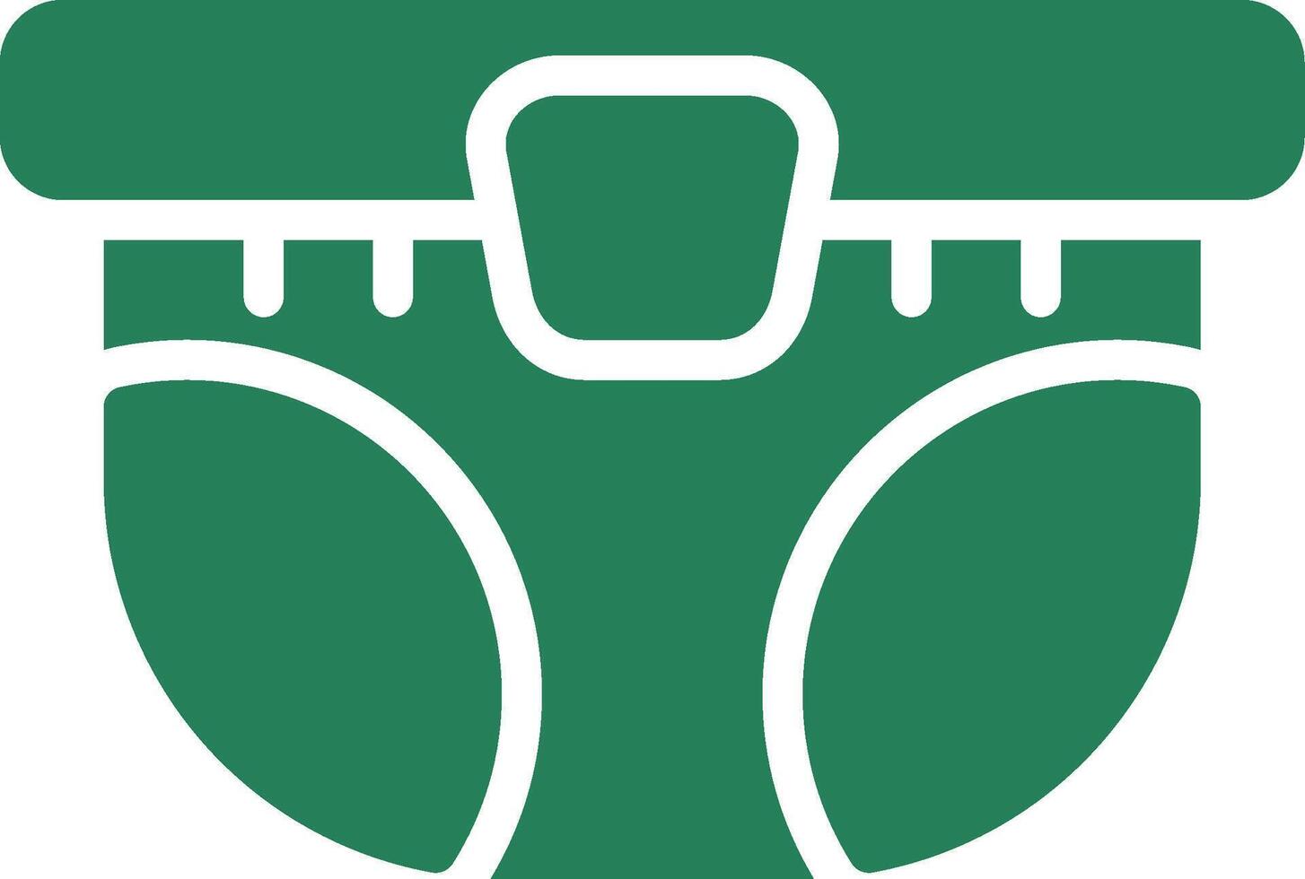 Diapers Creative Icon Design vector