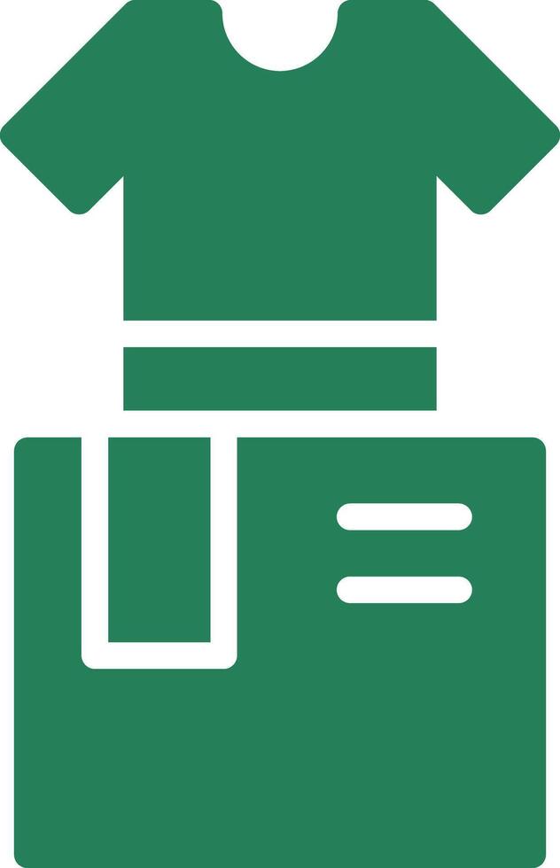 Clothes Box Creative Icon Design vector