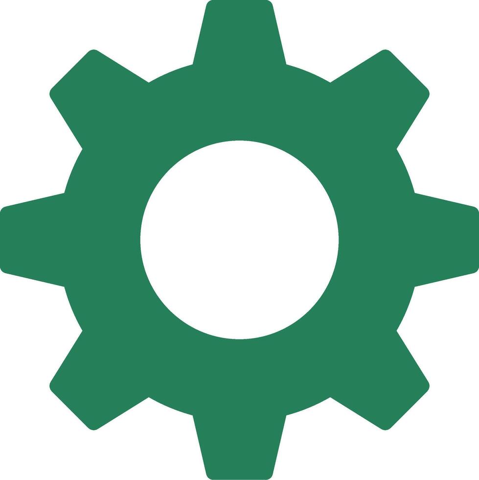 Cog Creative Icon Design vector