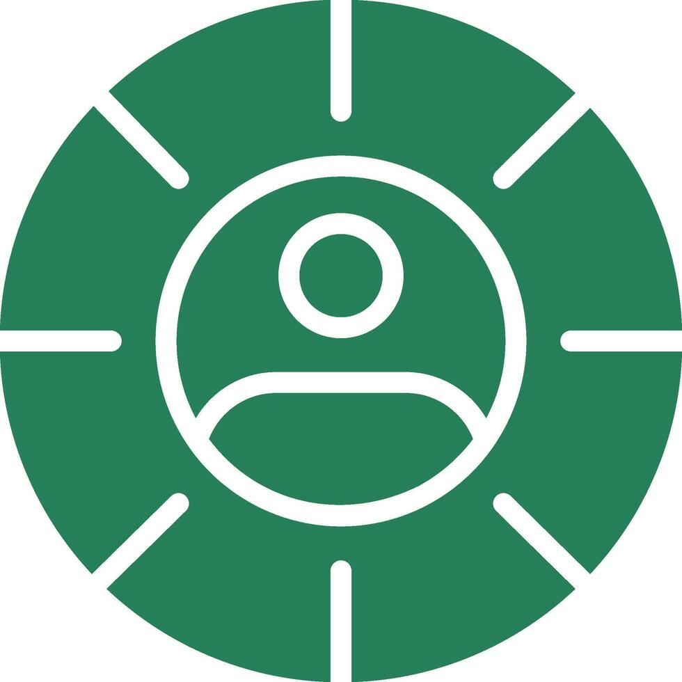 Targeting Creative Icon Design vector