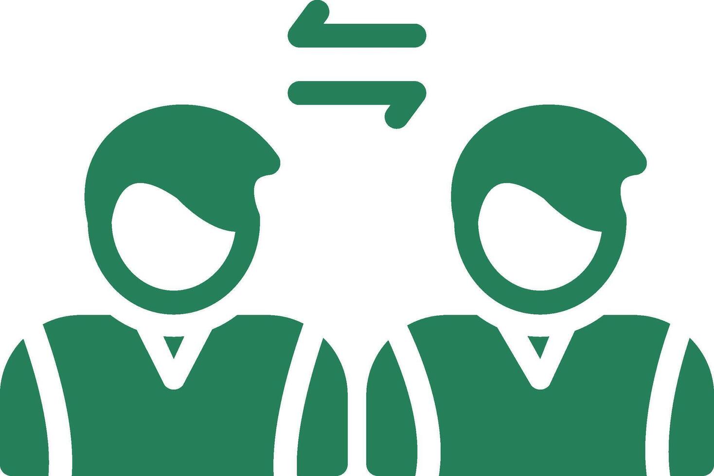 Social Distancing Creative Icon Design vector