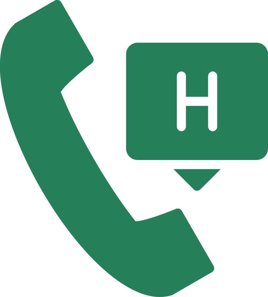 Emergency Call Creative Icon Design vector