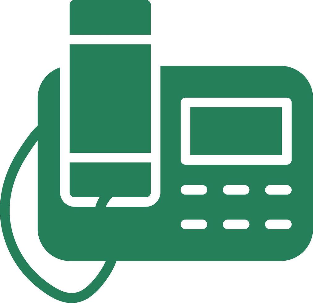 Telephone Creative Icon Design vector