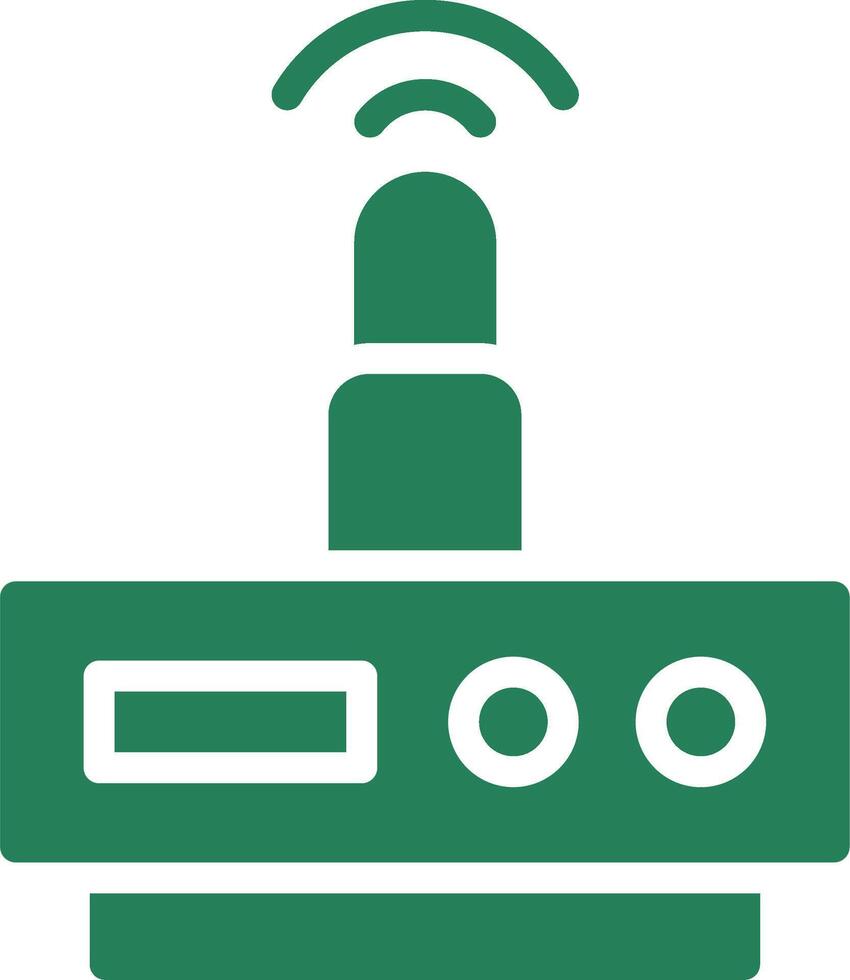 Wifi Router Creative Icon Design vector