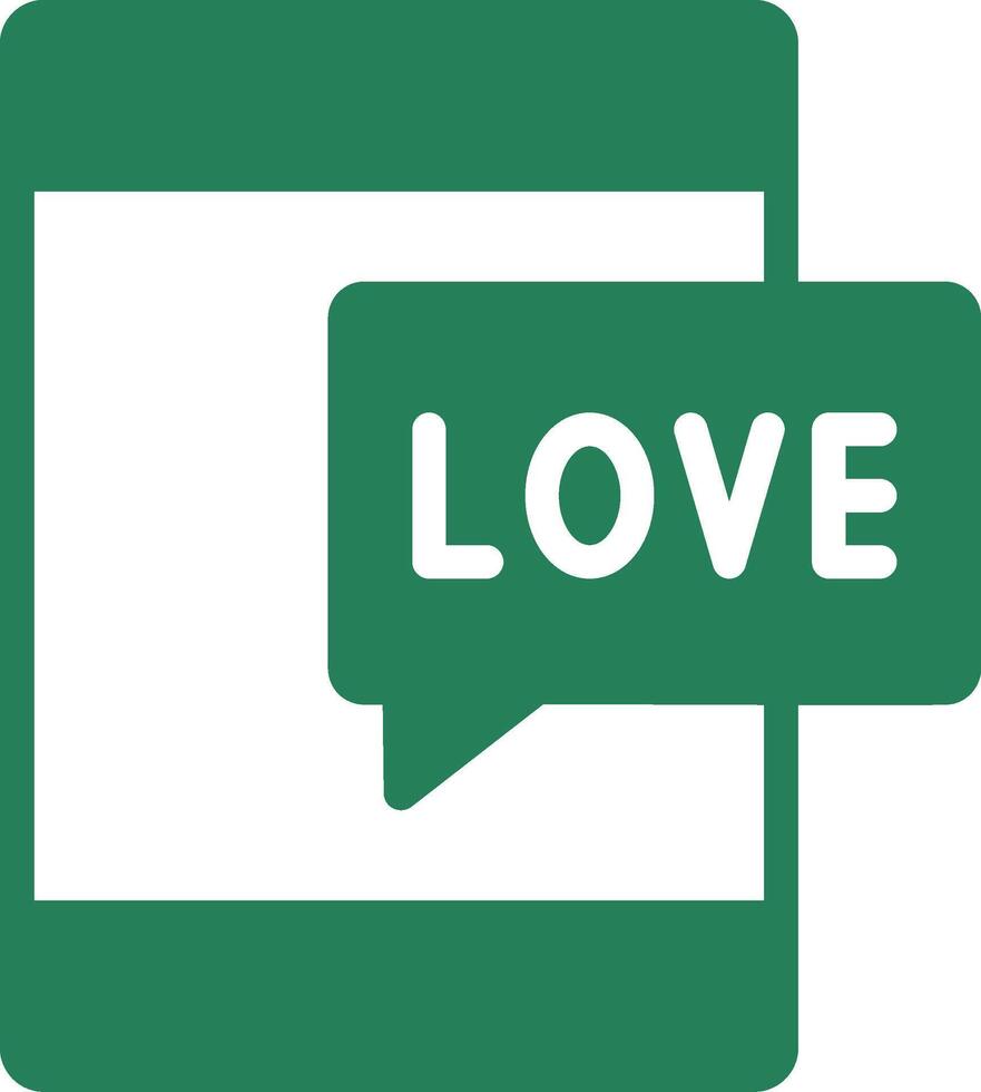 Love Call Creative Icon Design vector