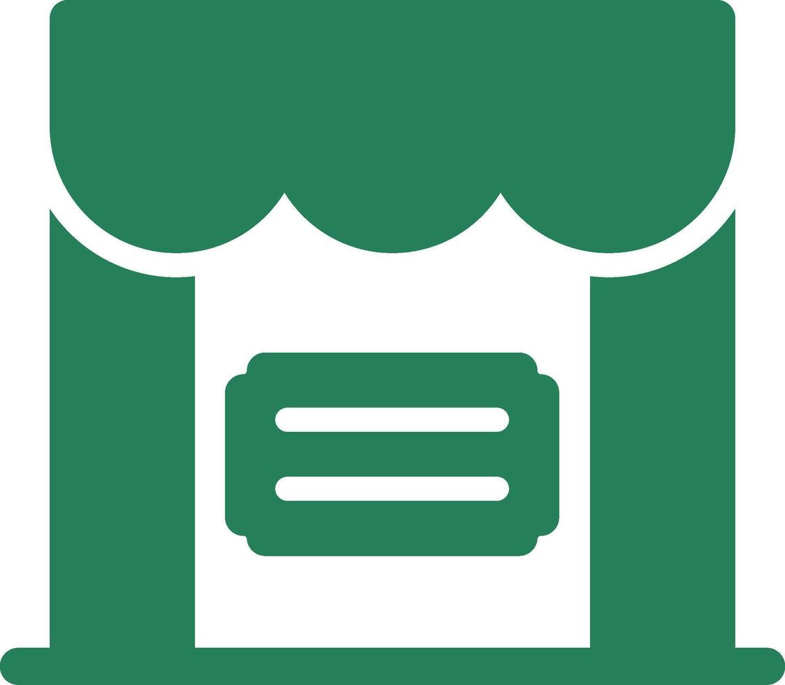 Ticket Office Creative Icon Design vector