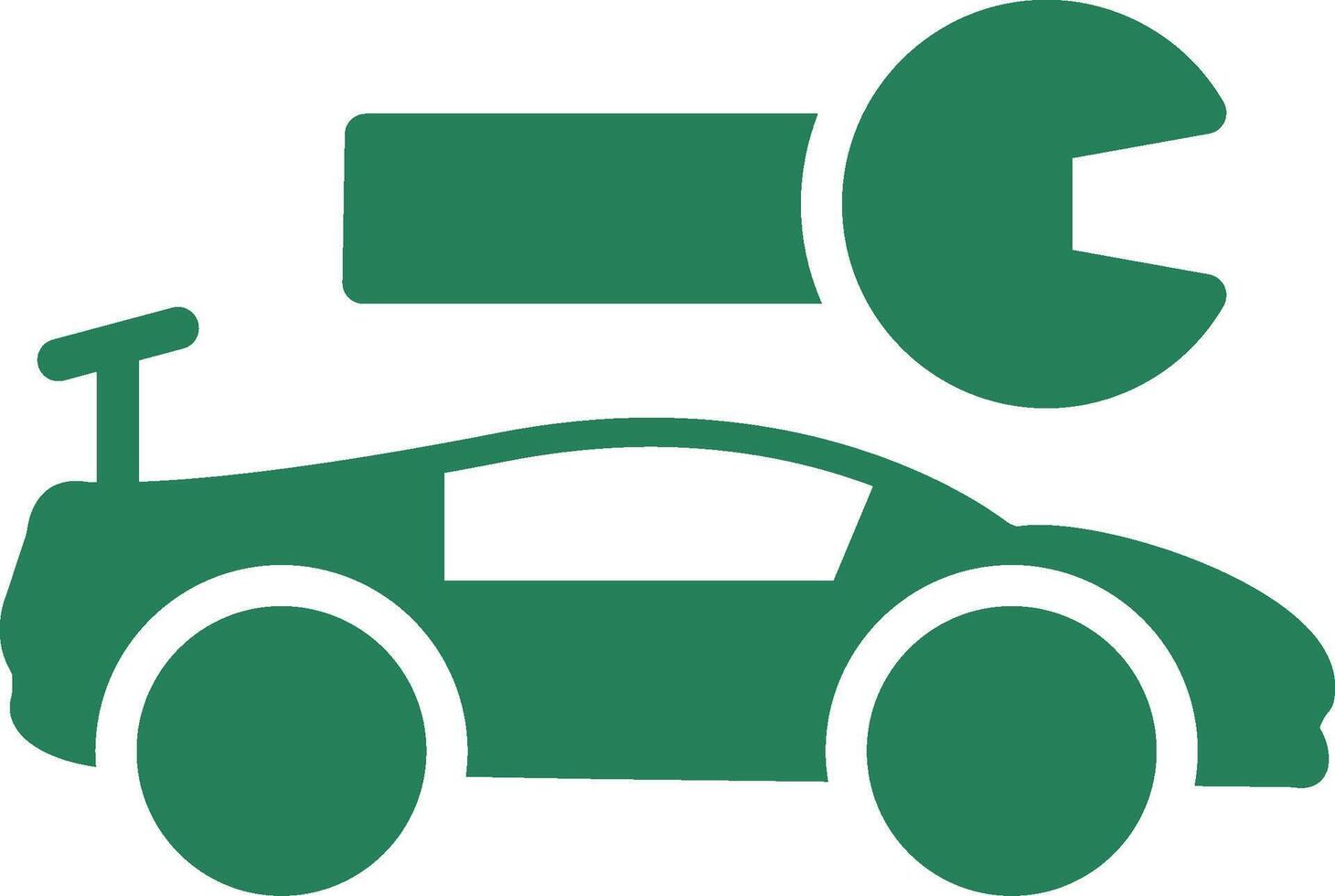 Car Service Creative Icon Design vector