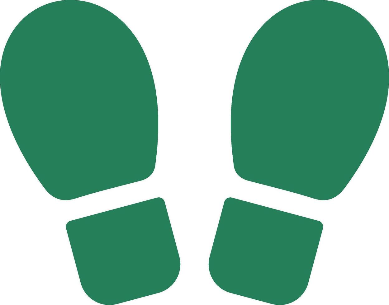 Footprint Creative Icon Design vector