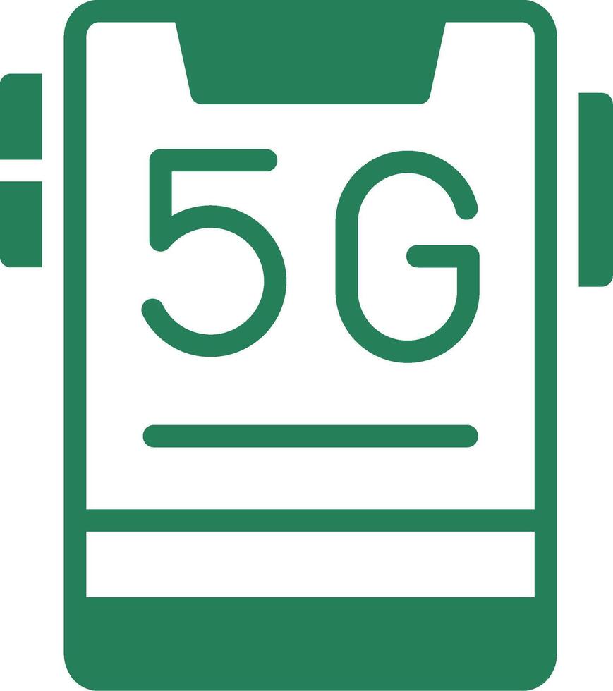 5G Creative Icon Design vector
