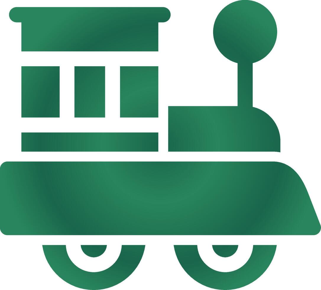 diseño de icono creativo de tren vector