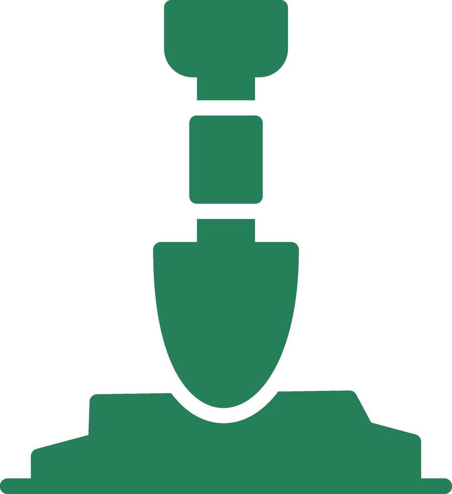 Shovel Creative Icon Design vector