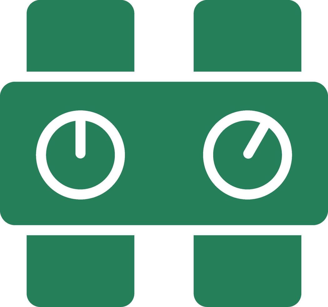 Pressure Gauge Creative Icon Design vector