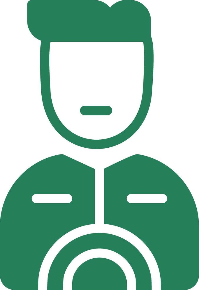 Taxi Driver Creative Icon Design vector