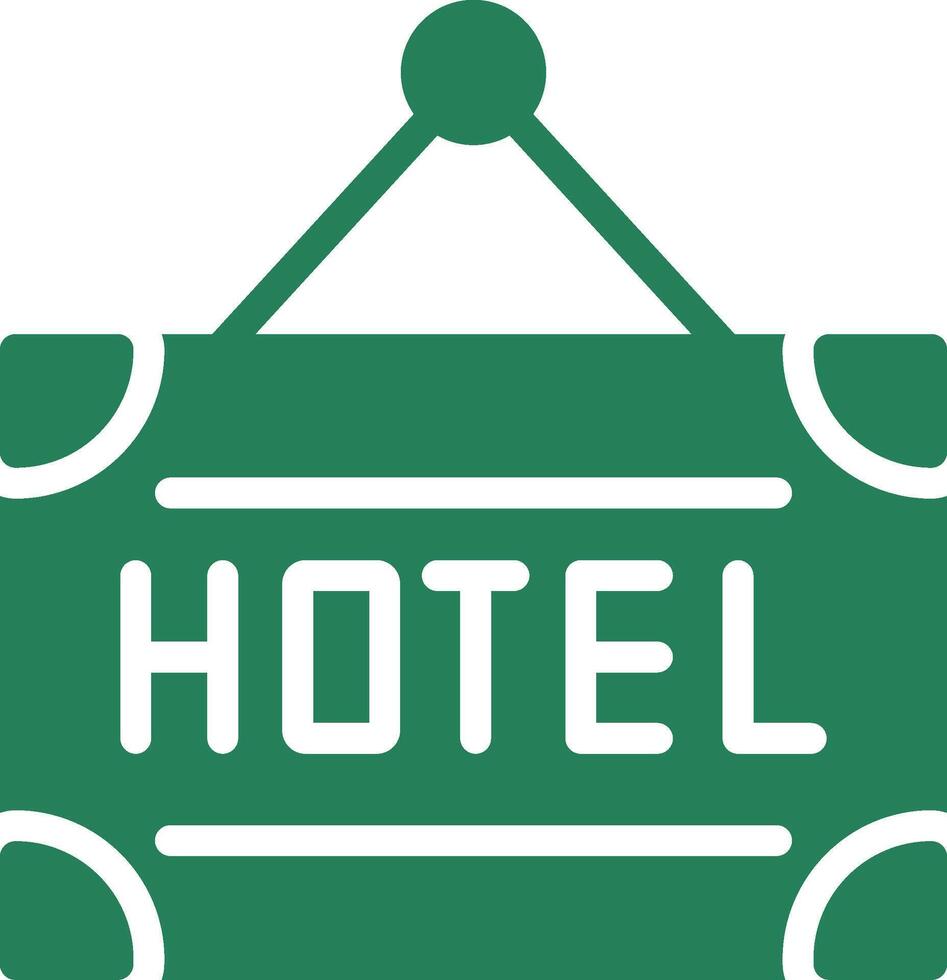 Hotel Creative Icon Design vector