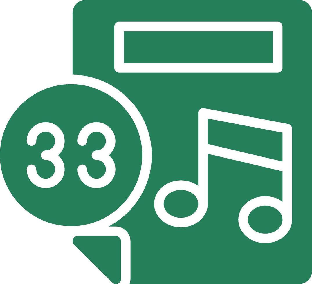 Music Score Creative Icon Design vector