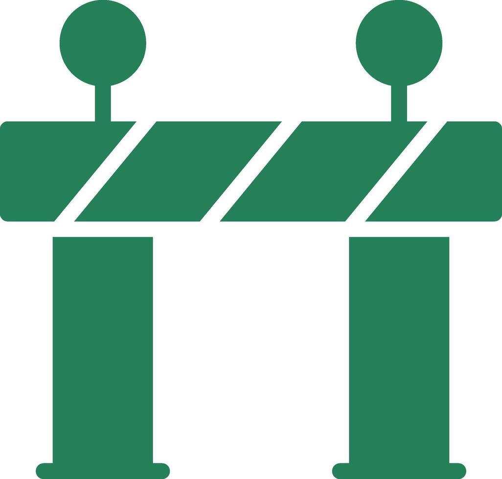 Barrier Creative Icon Design vector