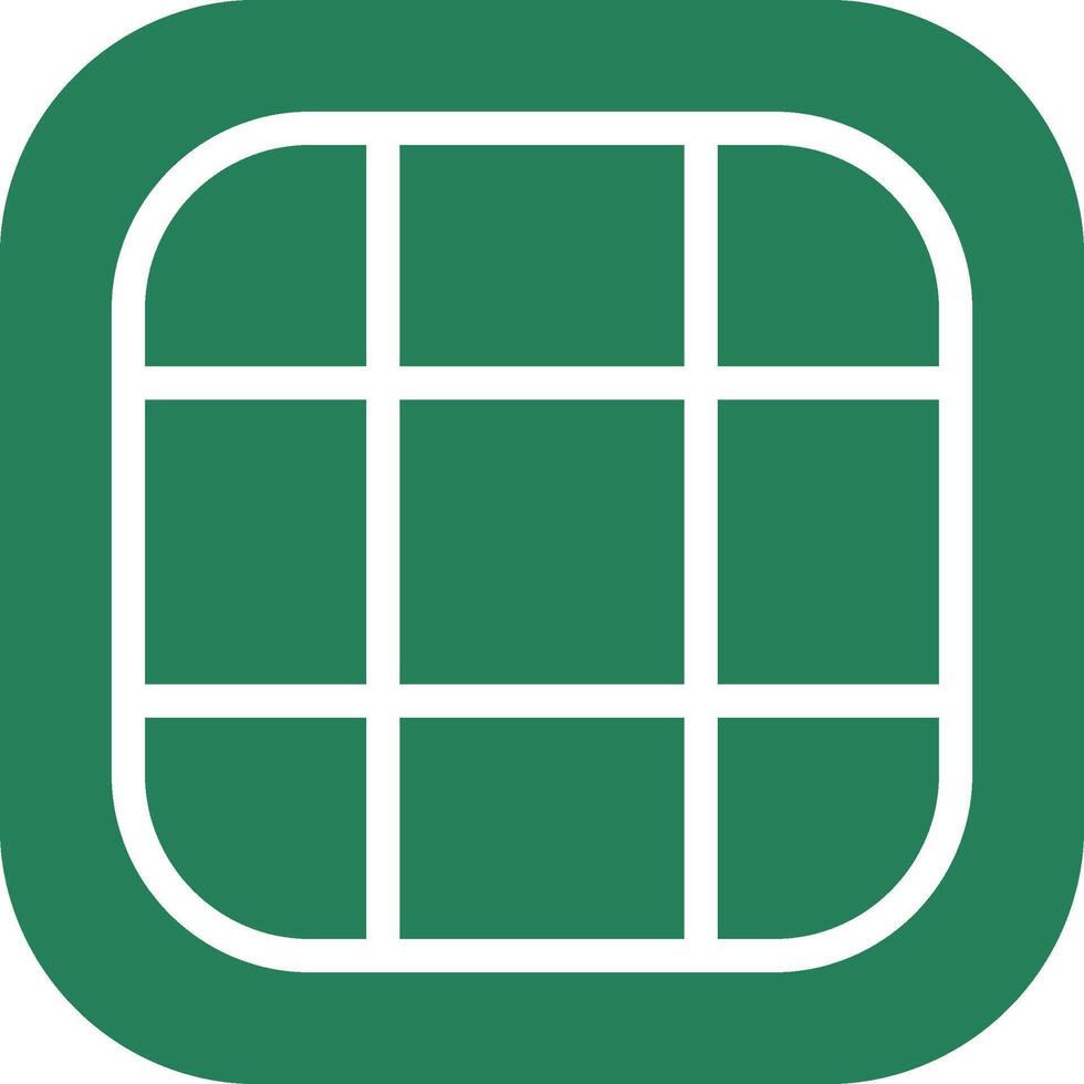 Grid Creative Icon Design vector