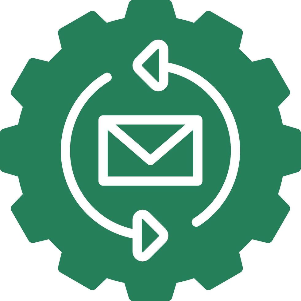 Marketing Automation Creative Icon Design vector