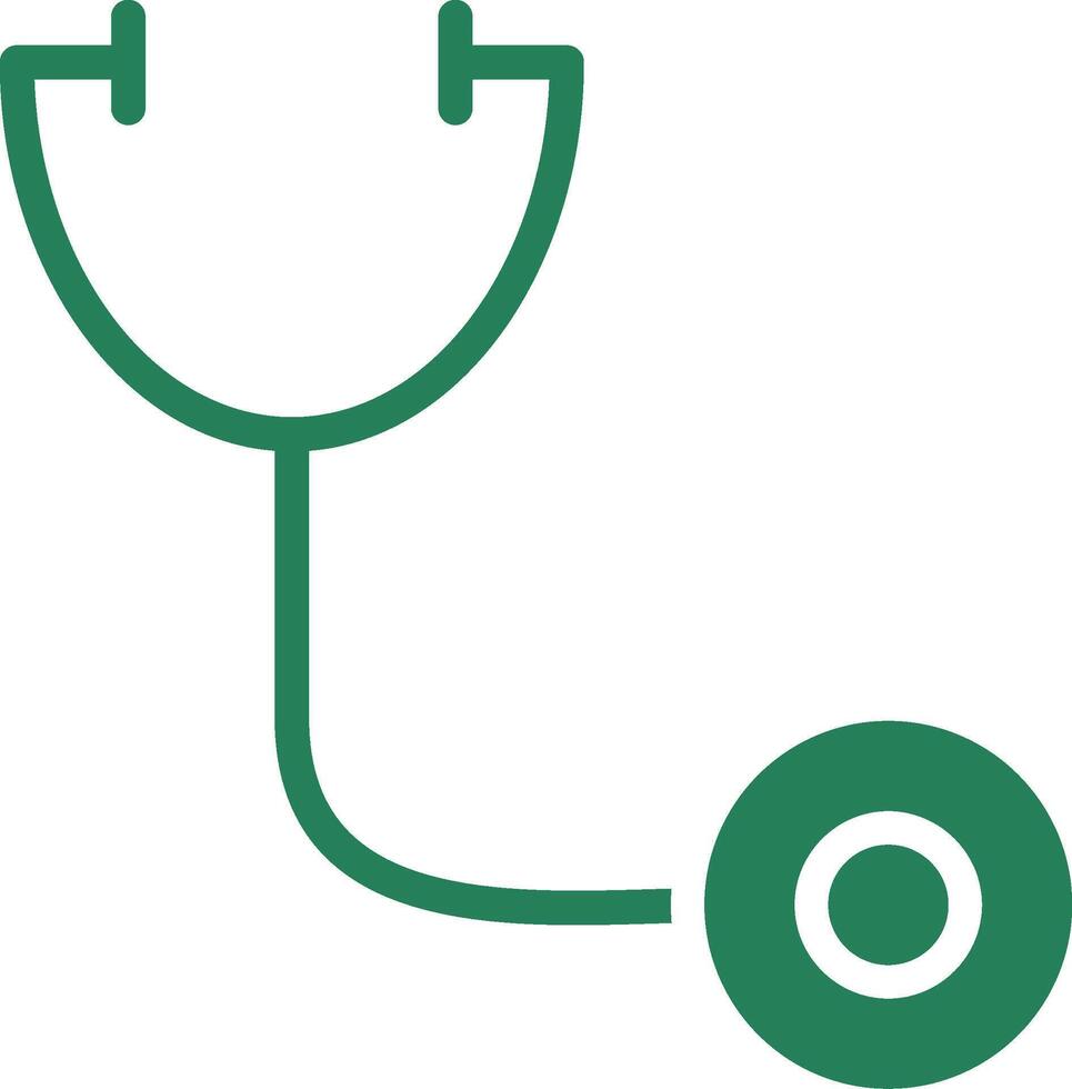 Stethoscope Creative Icon Design vector