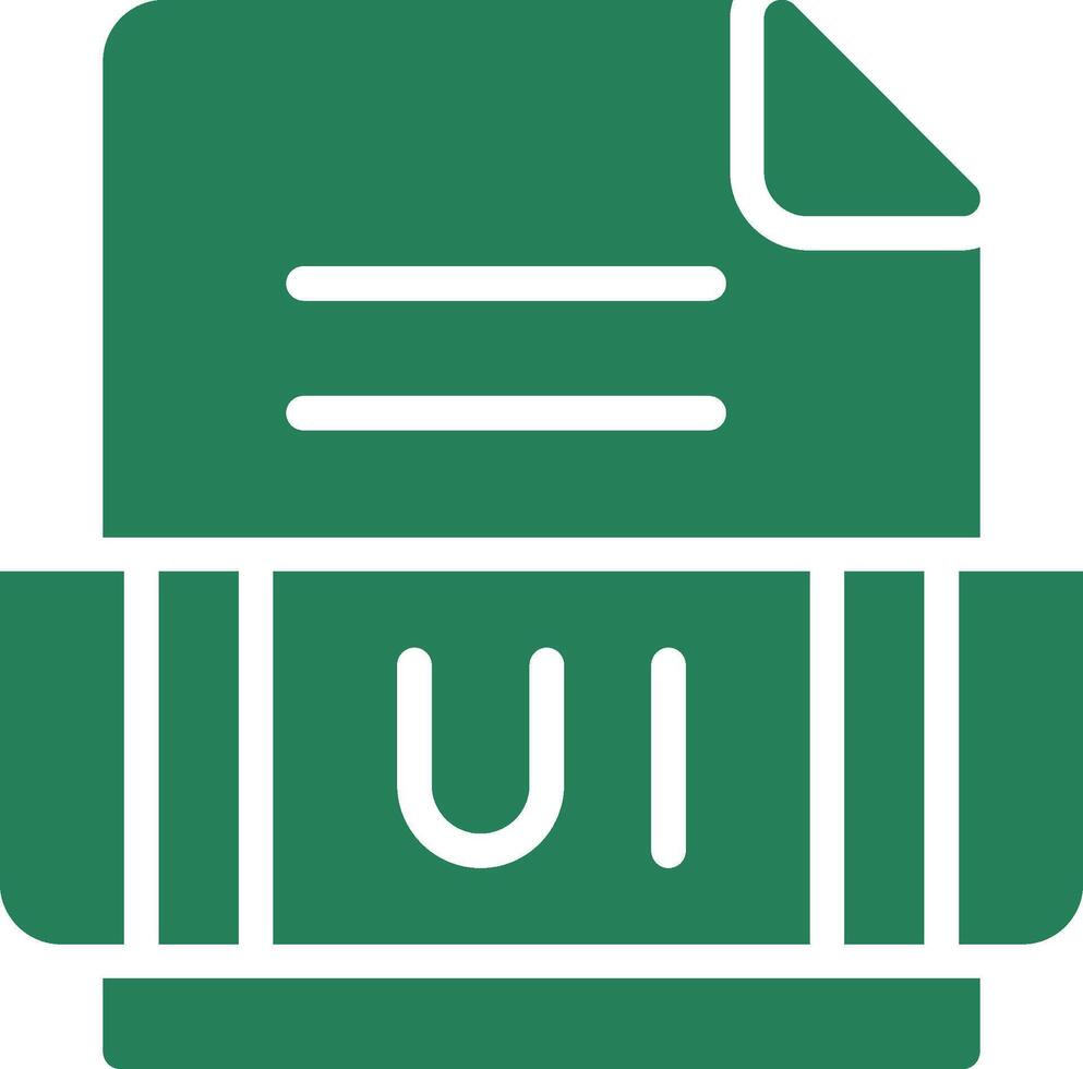 Ui Format Creative Icon Design vector