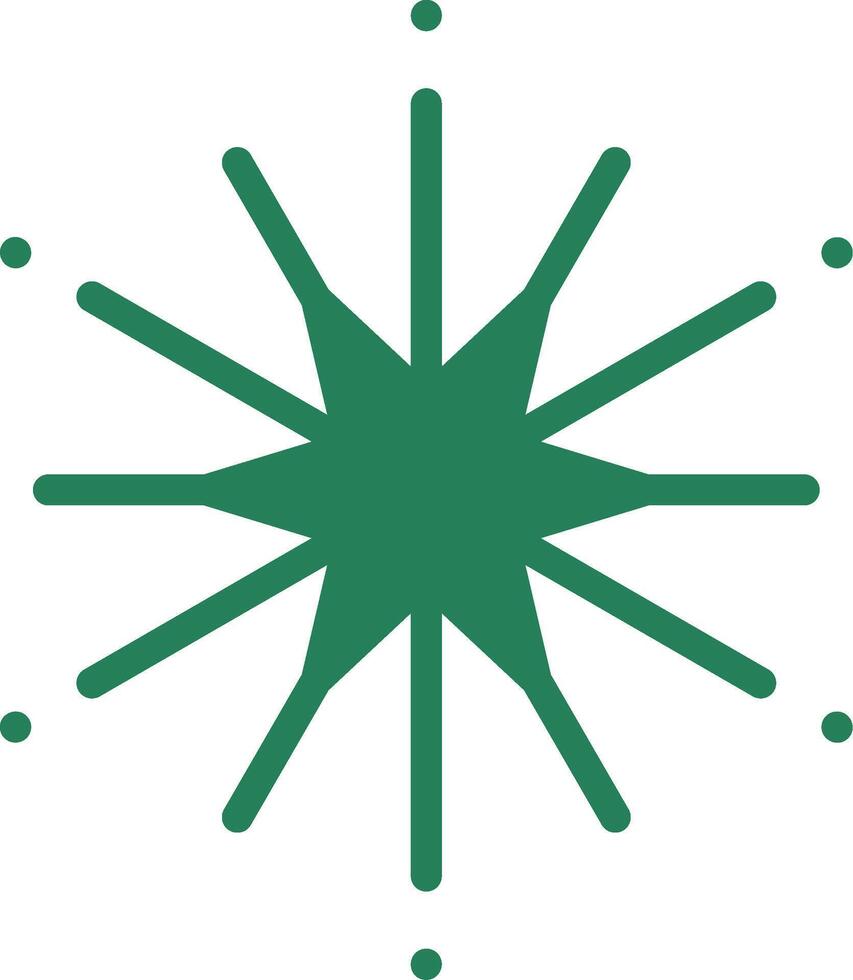 Star Creative Icon Design vector