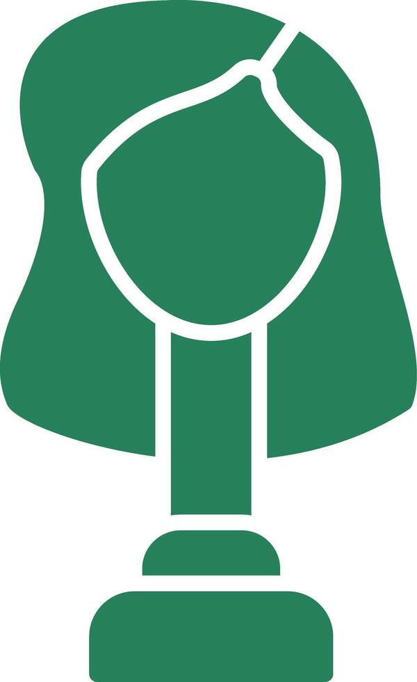Wig Creative Icon Design vector
