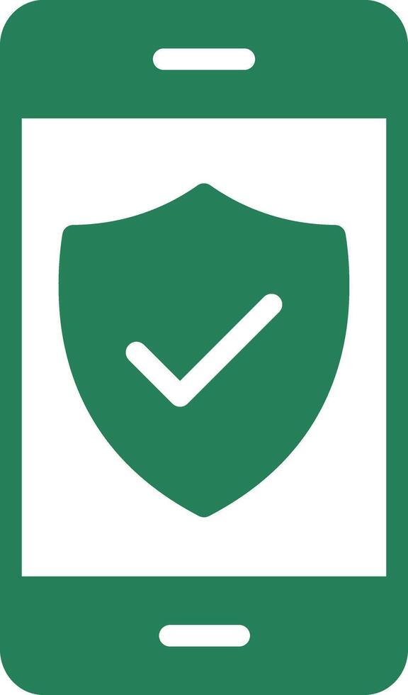 Phone Insurance Creative Icon Design vector