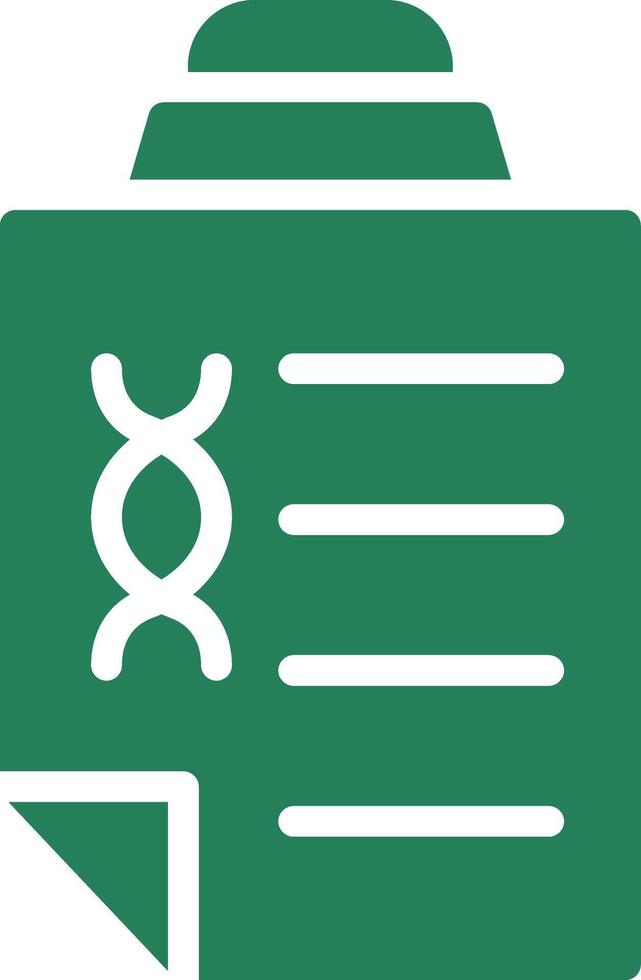 DNA Test Creative Icon Design vector