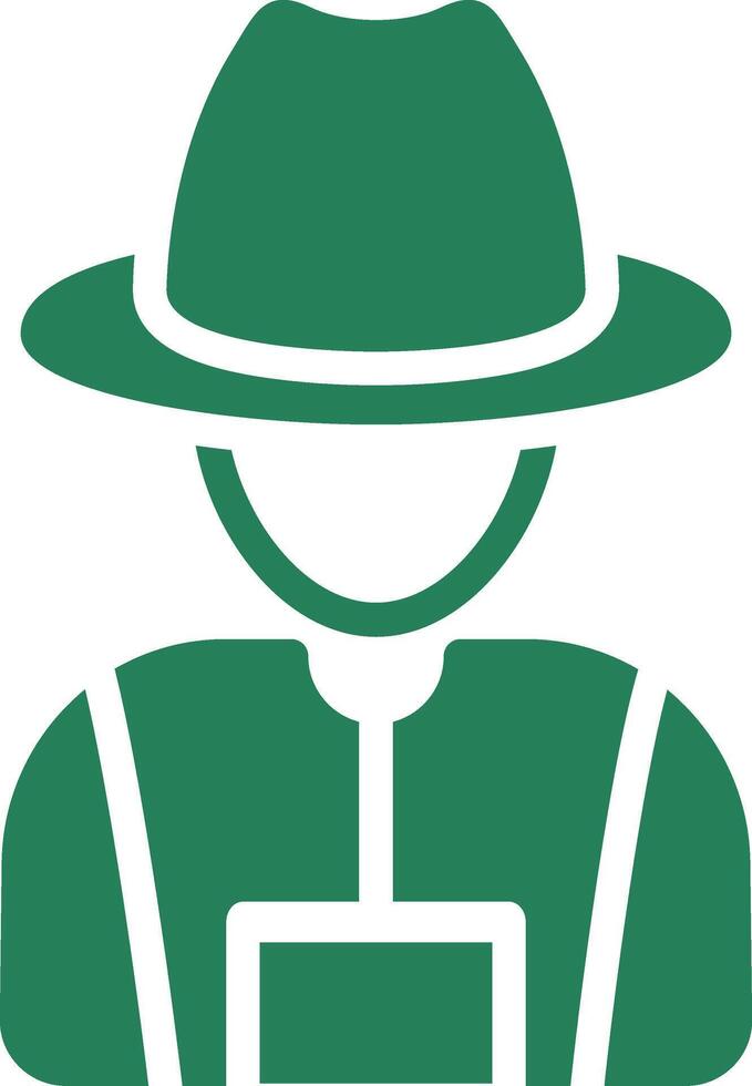 Farmer Creative Icon Design vector