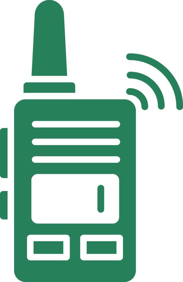 Walkie Talkie Creative Icon Design vector