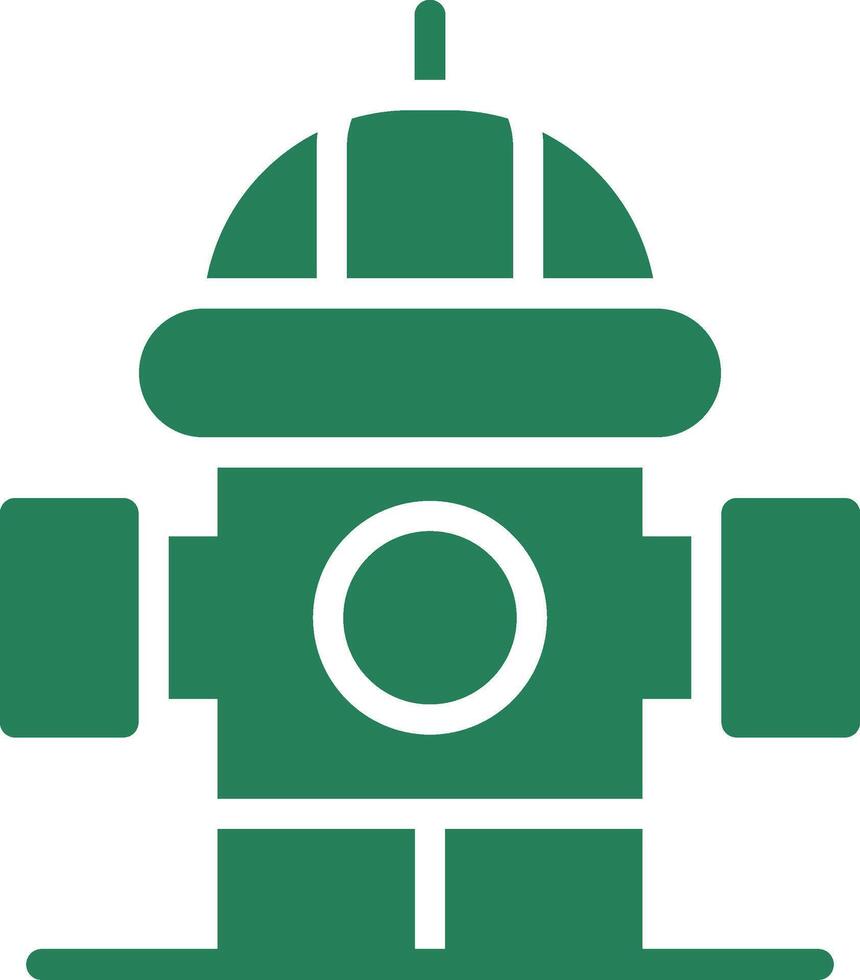 Fire Hydrant Creative Icon Design vector
