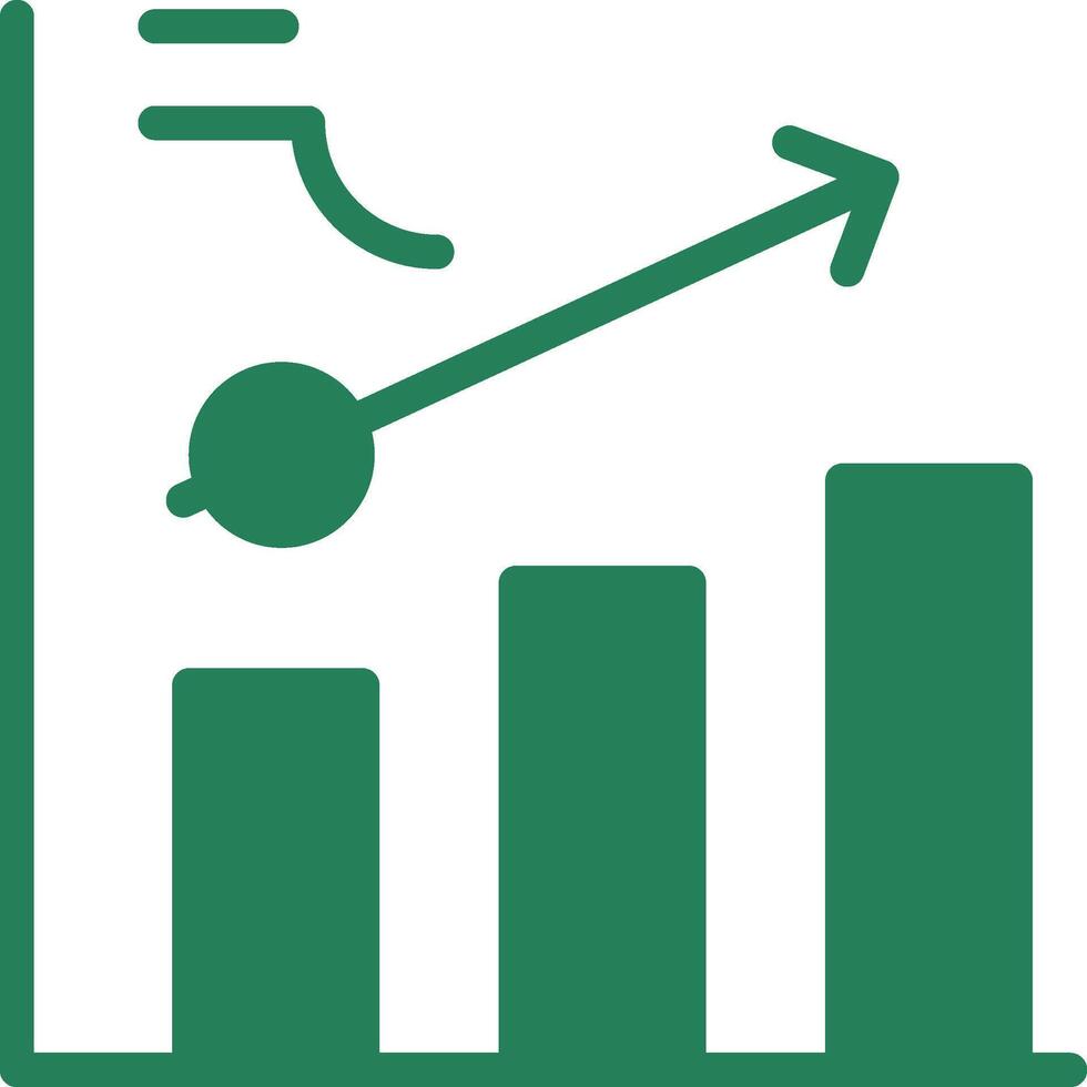 Clustered Bar Creative Icon Design vector