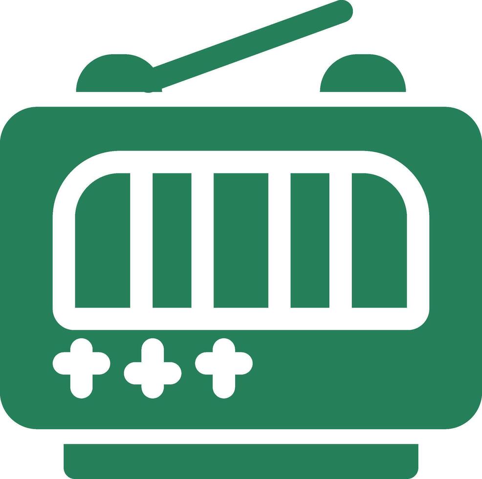 Radio Creative Icon Design vector