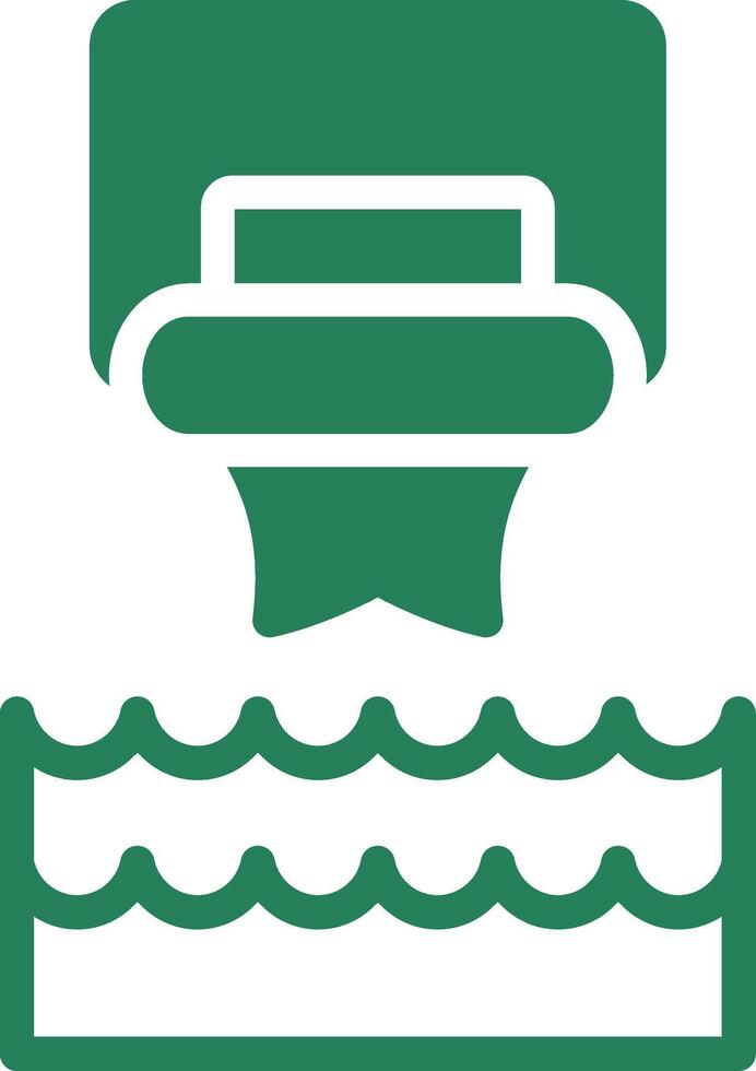 Water Basketball Creative Icon Design vector