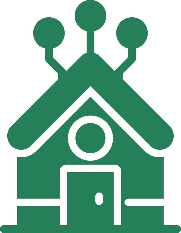 Home Network Creative Icon Design vector