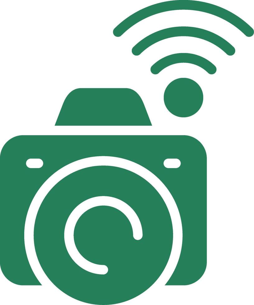 Smart Camera Creative Icon Design vector