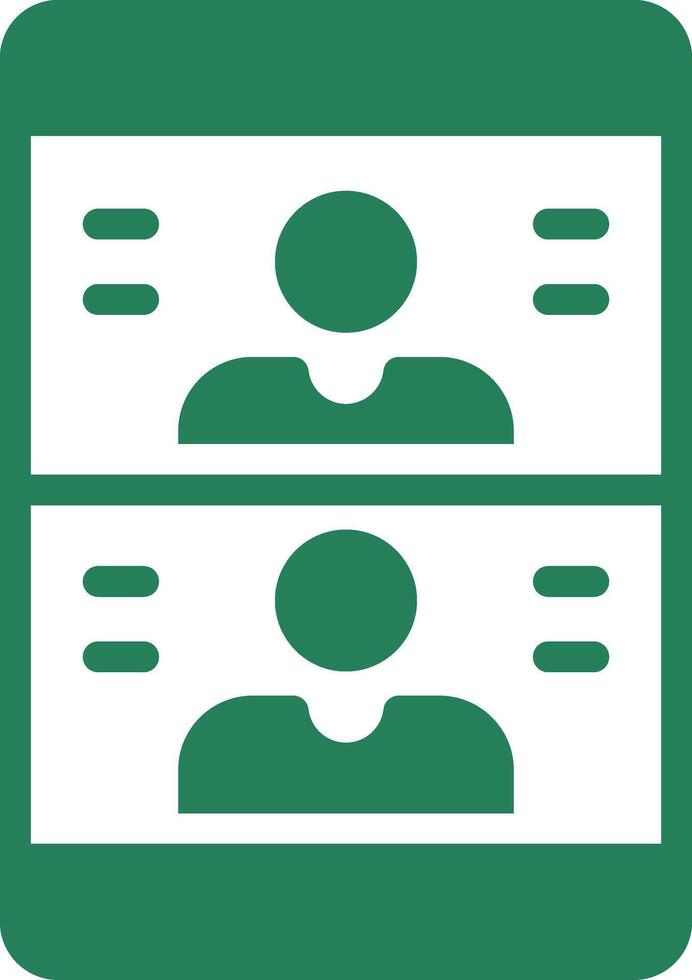 Videocall Creative Icon Design vector