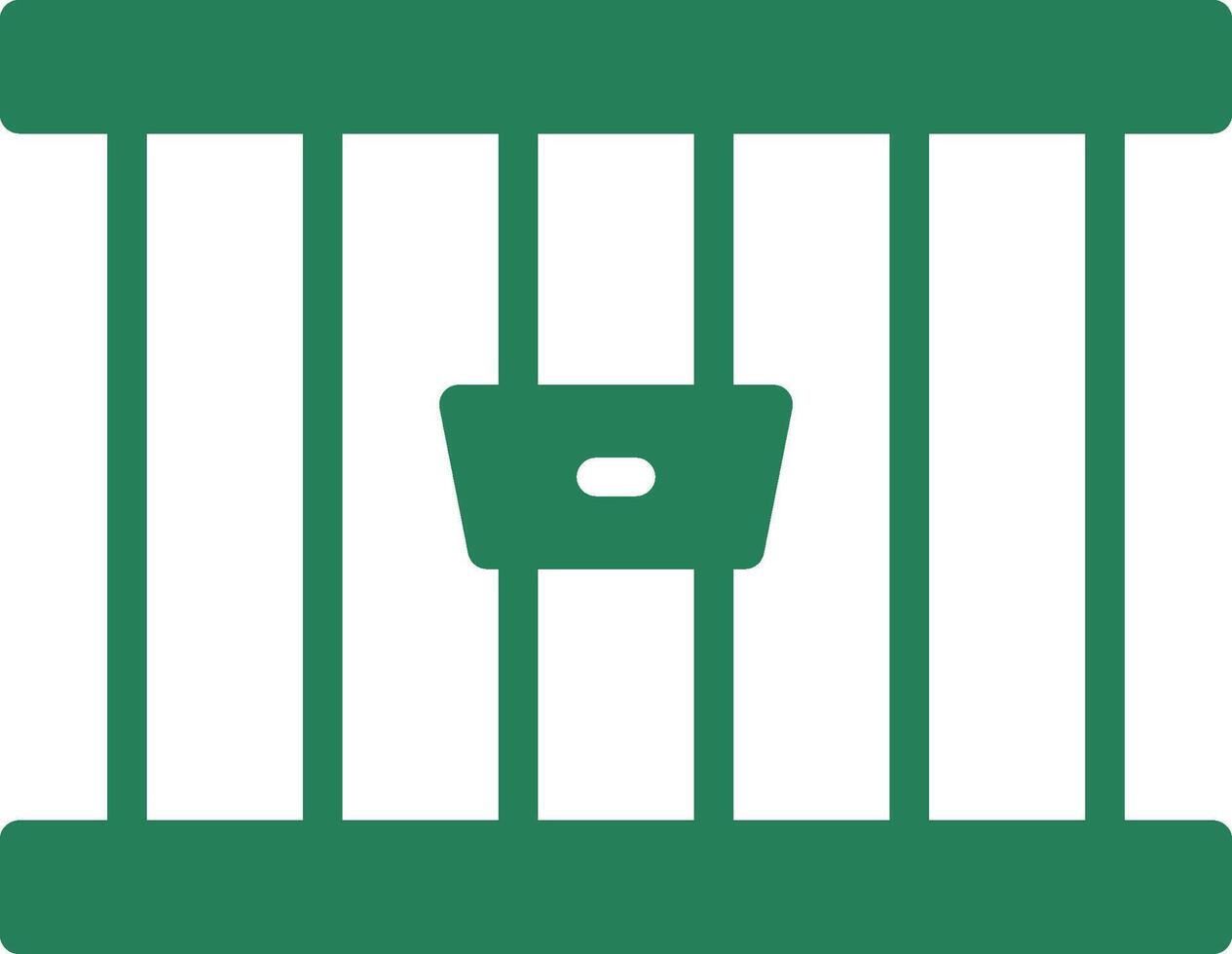 Jail Creative Icon Design vector