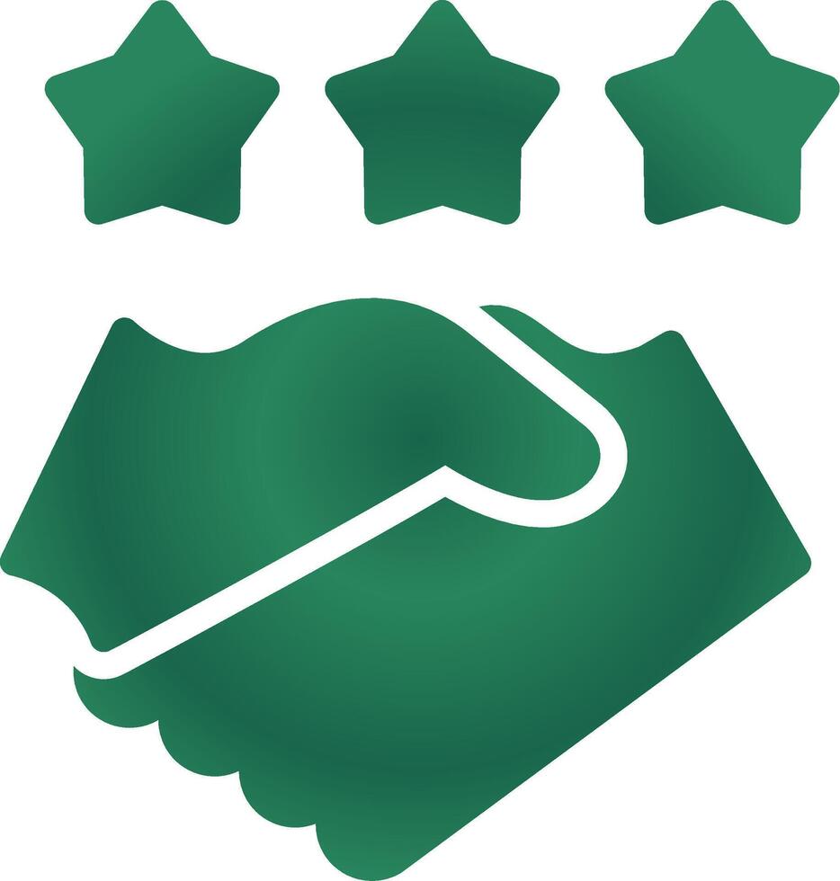 Game Handshake Creative Icon Design vector