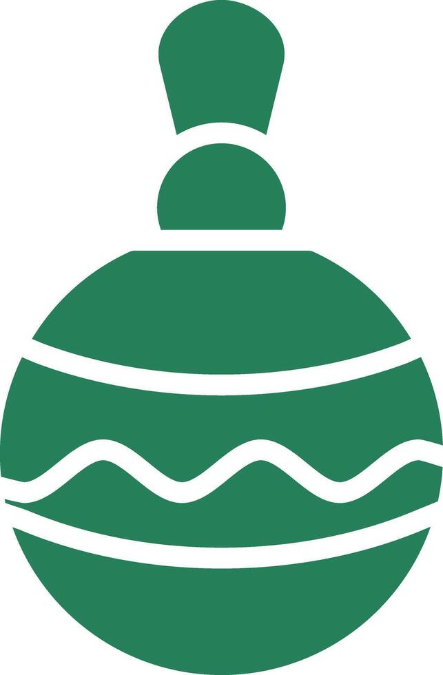 Bauble Creative Icon Design vector