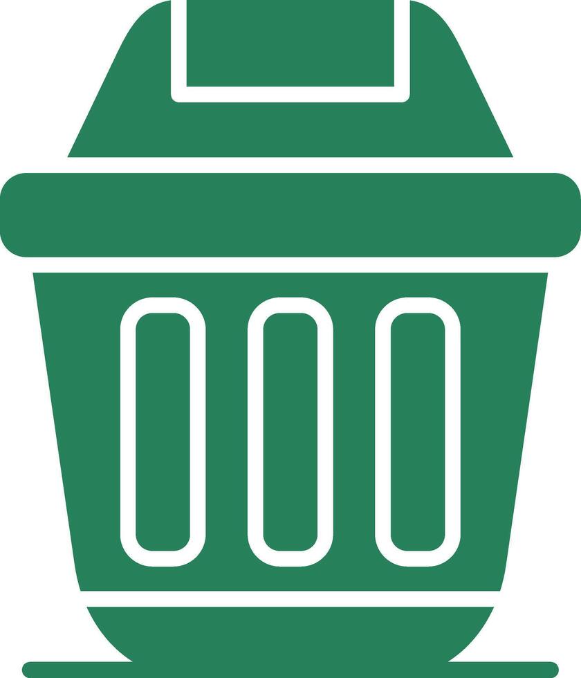 Dumpster Creative Icon Design vector