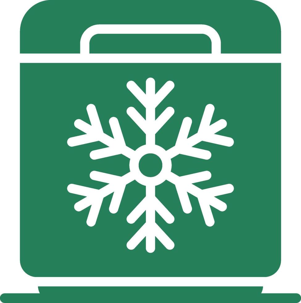 Freezer Creative Icon Design vector