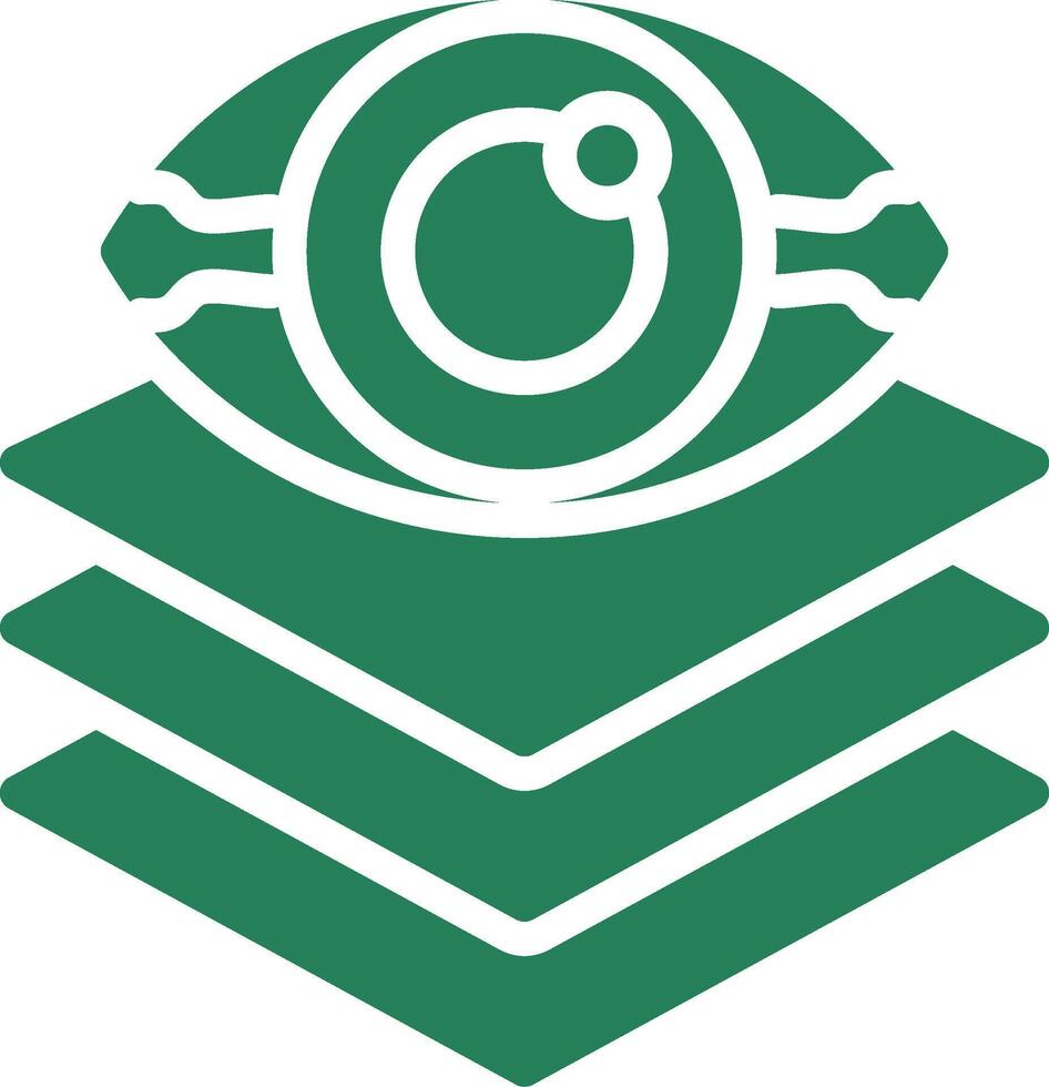 Glyph Gradient Design vector