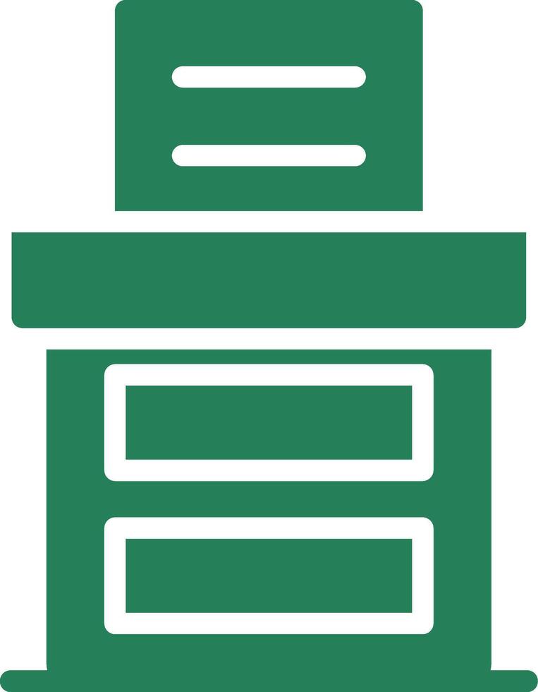 Cabinet Creative Icon Design vector