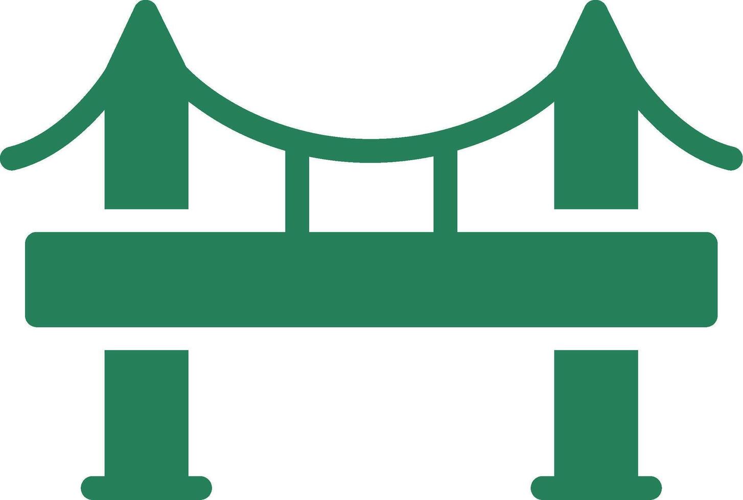 Bridge Creative Icon Design vector