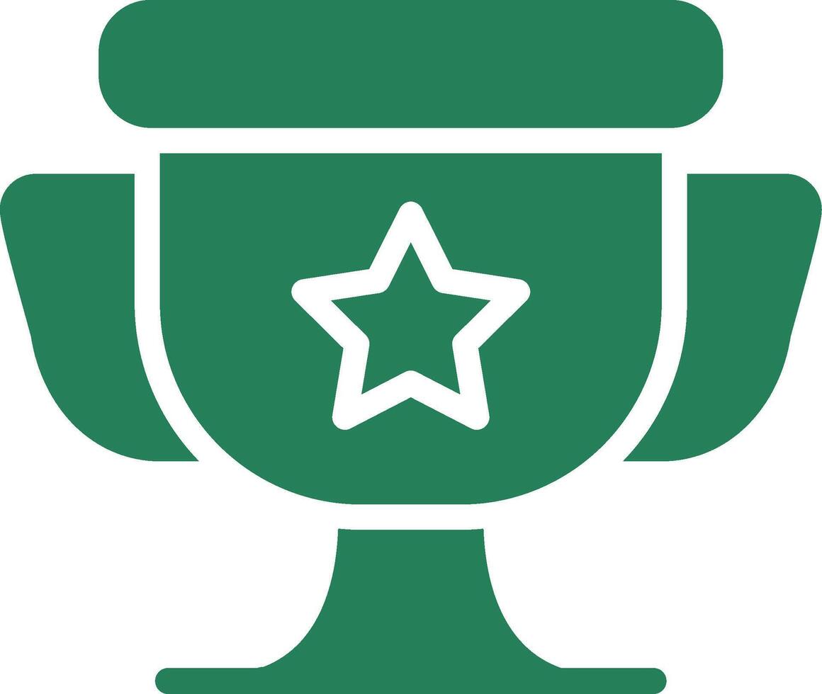 Trophy Creative Icon Design vector