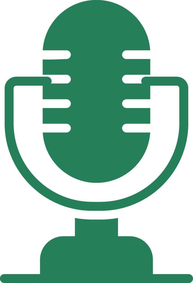 Microphone Creative Icon Design vector