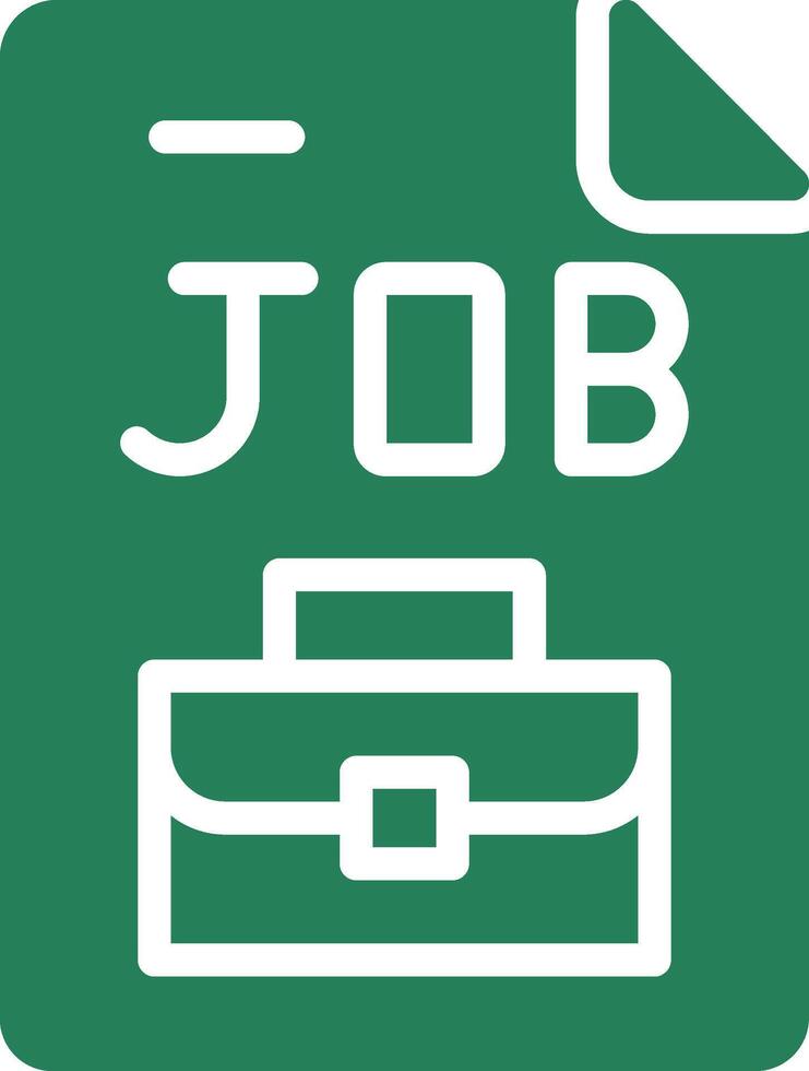 Job Creative Icon Design vector